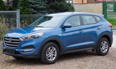 хром накладки на ручки дверей Hyundai Tucson версія із сенсором фото
