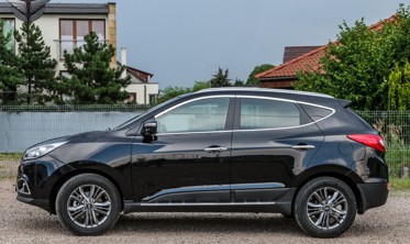хром накладки на ручки дверей Hyundai ix35 версія із сенсором фото
