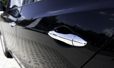 Хром накладки на ручки дверей Hyundai ix35 фото