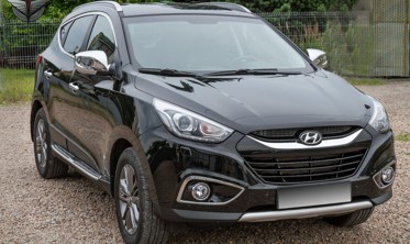 хром накладки на зеркала Hyundai IX35 фото