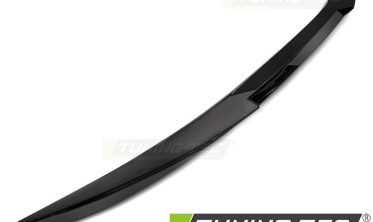 Спойлер крышки багажника BMW G30 стиль V черный глянцевый фото