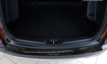 защитная накладка на бампер Honda CR-V 5 Carbon фото