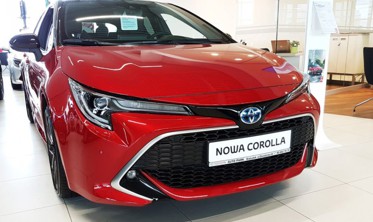 захисні накладки на пороги Toyota Corolla XII із написом EXCLUSIVE фото