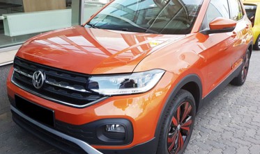 защитная накладка на бампер VOLKSWAGEN T-Cross фото