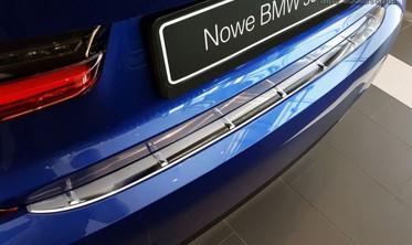 защитная накладка на бампер BMW 3 G20 Sedan фото