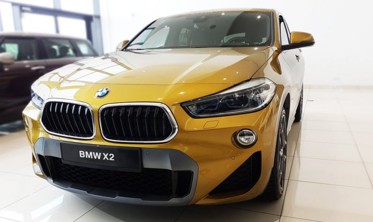 защитная накладка на бампер BMW X2 F39 M-PAKIET Carbon фото