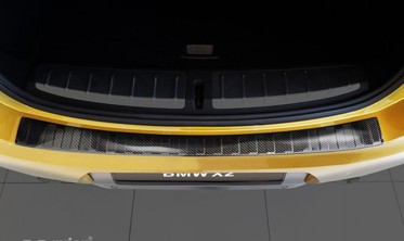 защитная накладка на бампер BMW X2 F39 M-PAKIET Carbon фото