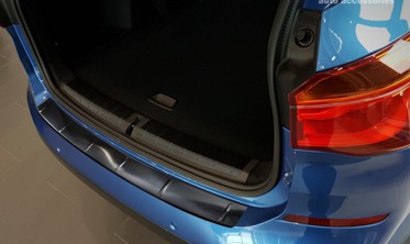 захисна накладка на бампер BMW X1 F48 M-Pakiet чорна фото