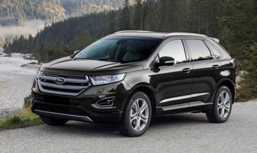 защитная накладка на бампер с загибом Ford Edge фото