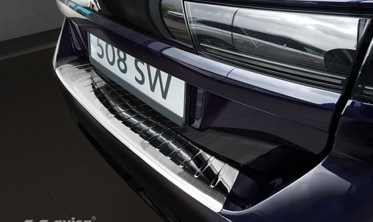 защитная накладка на бампер с загибом Peugeot 508 2 Kombi фото