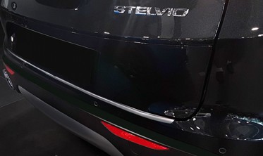 захисна накладка на бампер Alfa Romeo Stlevio фото