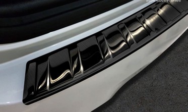захисна накладка на бампер BMW X3 G01 чорна фото