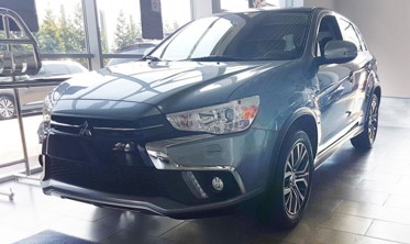 защитная накладка на бампер Mitsubishi ASX сталь фото