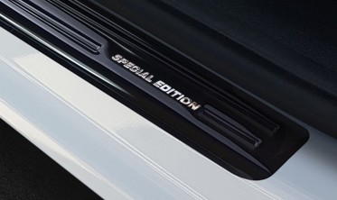 защитные накладки на пороги Peugeot 508 черные Stal фото