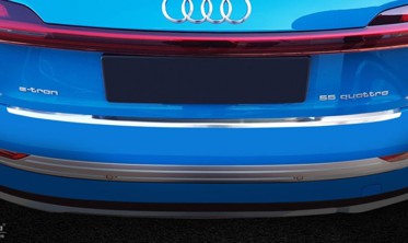 защитная накладка на бампер Audi E-Tron (Stal) фото
