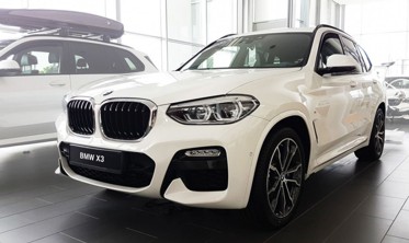 захисна накладка на бампер BMW X3 G01 карбон + сталь фото