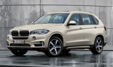 захисна накладка на бампер BMW X5 F15 (Carbon+Stal) фото