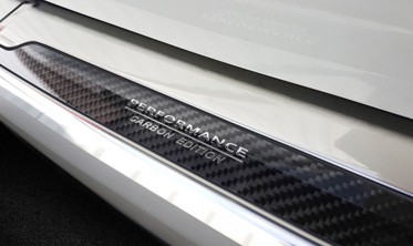защитная накладка на бампер BMW 5 G31 Touring (сталь + карбон) фото