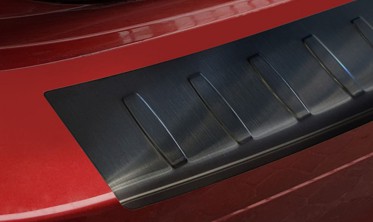 захисна накладка на бампер BMW X6 F16 чорна фото