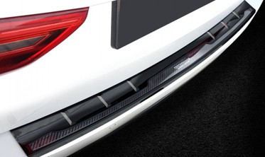 защитная накладка на бампер BMW 5 G31 Touring Carbon Fiber фото