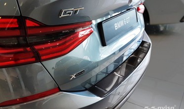 защитная накладка на бампер BMW 6 G32 Gran Turismo (Carbon Fiber) фото