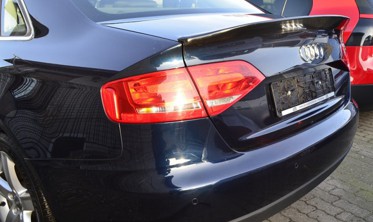 Спойлер багажника Audi A4 B8 вытянутый фото