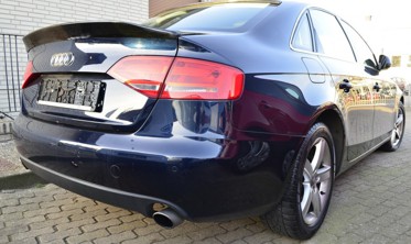 Спойлер багажника Audi A4 B8 вытянутый фото