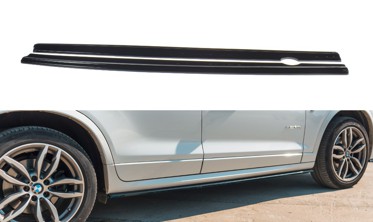 Боковые листвы порогов BMW X3 F25 M-Pack Facelift фото