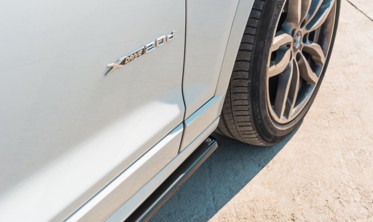 Боковые листвы порогов BMW X3 F25 M-Pack Facelift фото