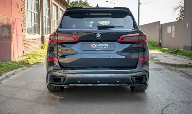 Дифузор заднього бампера BMW X5 G05 M-pack фото