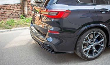Дифузор заднього бампера BMW X5 G05 M-pack фото
