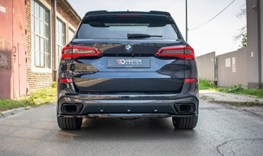Накладка на спойлер BMW X5 G05 M-pack фото
