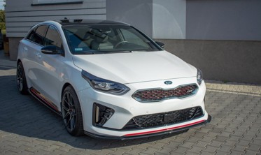 Тюнінгова накладка переднього бампера Kia ProCeed GT Mk3 вер. 3 фото