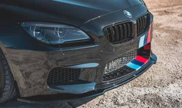 Спойлер переднего бампера BMW M6 F06 Gran Coupe версия 2 фото