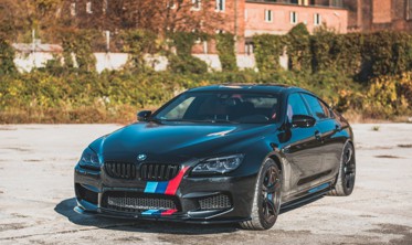 Спойлер переднего бампера BMW M6 F06 Gran Coupe версия 2 фото