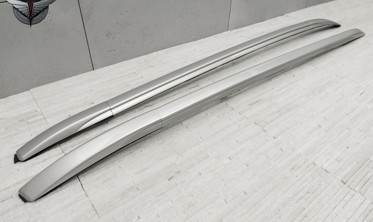 Рейлінги Mitsubishi Outlander III срібні фото