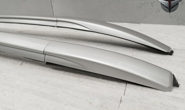 Рейлінги Mitsubishi Outlander III срібні фото