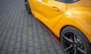 Тюнінгові накладки бічних порогів Toyota Supra Mk5 фото