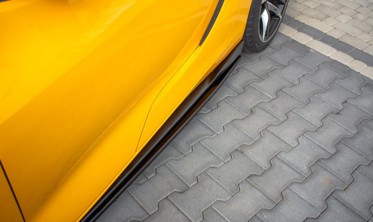 Тюнінгові дифузори на пороги Toyota Supra Mk5 вар. 1 фото