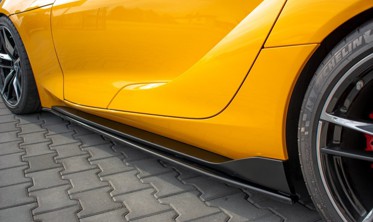 Тюнінгові дифузори на пороги Toyota Supra Mk5 вар. 1 фото