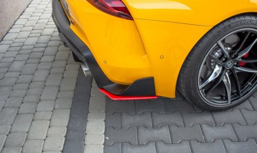 Боковые диффузоры заднего бампера Toyota Supra Mk5 версия 2 фото