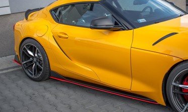 Боковые диффузоры заднего бампера Toyota Supra Mk5 версия 2 фото