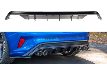 Центральний дифузор заднього бампера Ford Focus Mk4 St-line версія фото