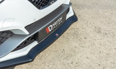 Накладка на передний бампер Renault Megane IV версия RS  фото