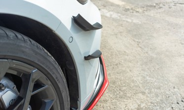 Бічні накладки переднього бампера Renault Megane IV версія RS фото