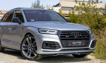 Тюнінговий дифузор переднього бампера Audi SQ5/Q5 S-line Mk2 фото