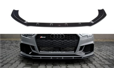 Диффузор переднего бампера Audi RS3 8V Sedan рестайл вер.1 фото