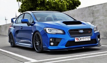 Тюнінговий дифузор переднього бампера Subaru WRX STI вер. 1 фото