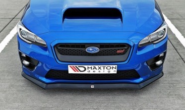 Тюнінговий дифузор переднього бампера Subaru WRX STI вер. 1 фото