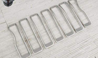 накладки на решетку радиатора для Jeep Wrangler JL фото